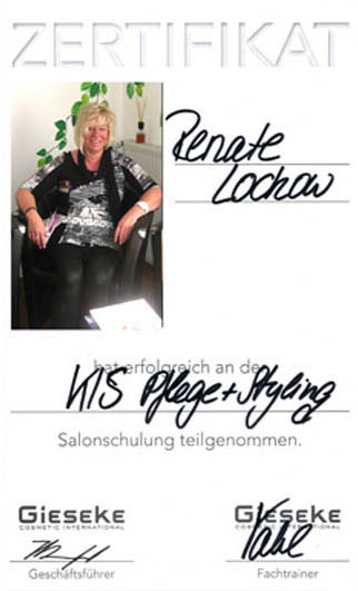 Friseurmeisterin Renate Lochow